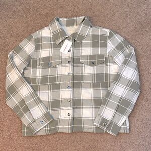 NWT Lucky Brand flannel fleece!